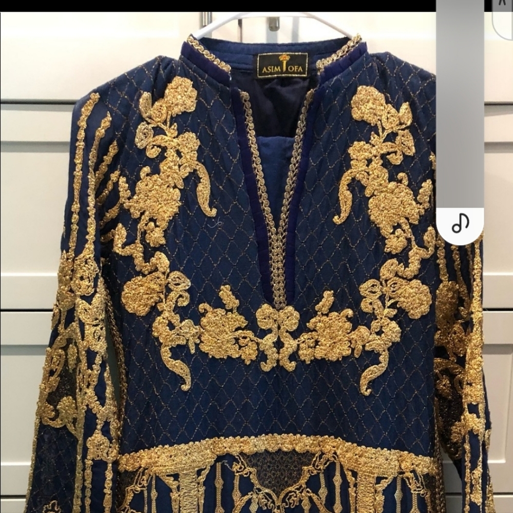 NWOT Designer ASIM JOFA Wedding Shalwar Kameez